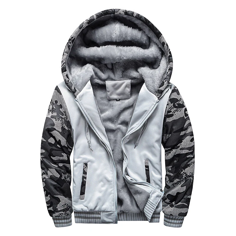 Kuschelige Fleecejacke mit Kapuze - Diether - Image 6