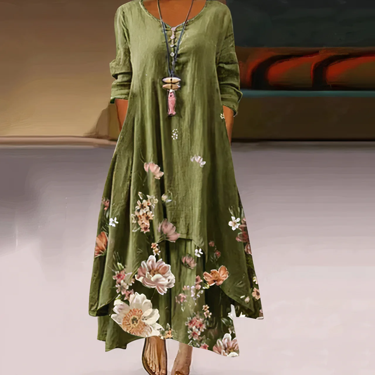 Kylie | Elegantes Damen-Sommerkleid aus Baumwolle - Image 6