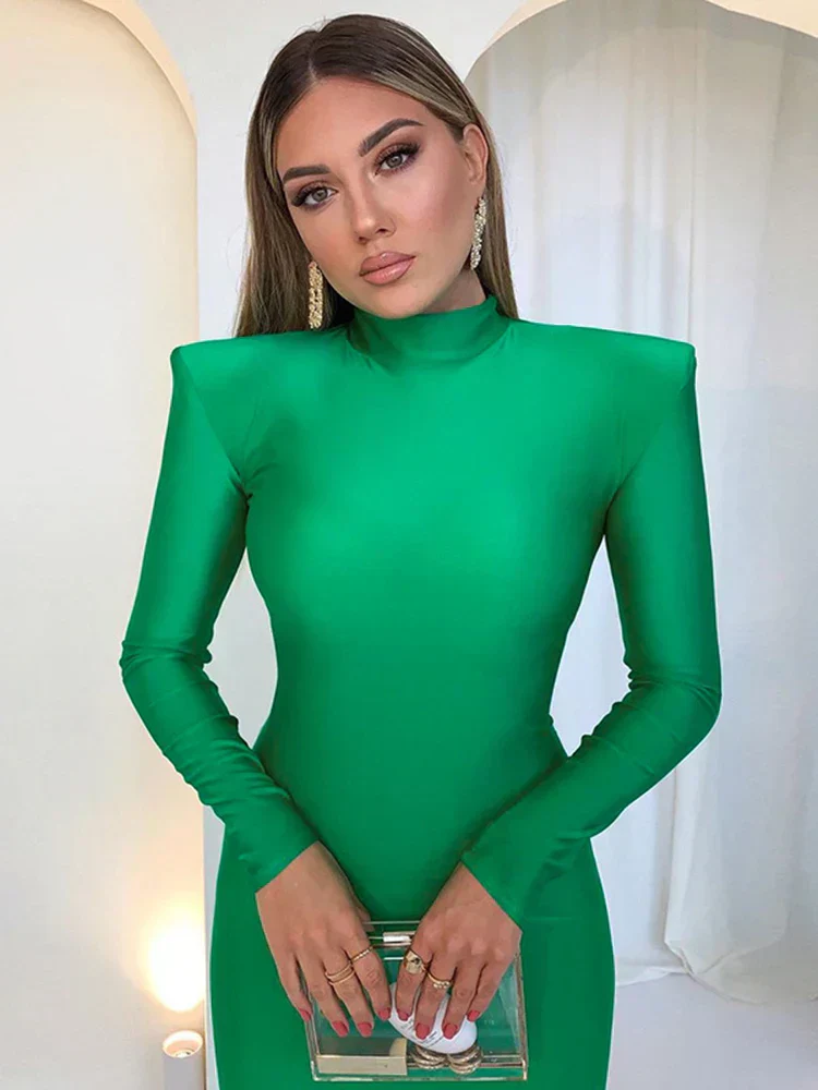 Kyra | Maxikleid mit Rollkragen - Image 4