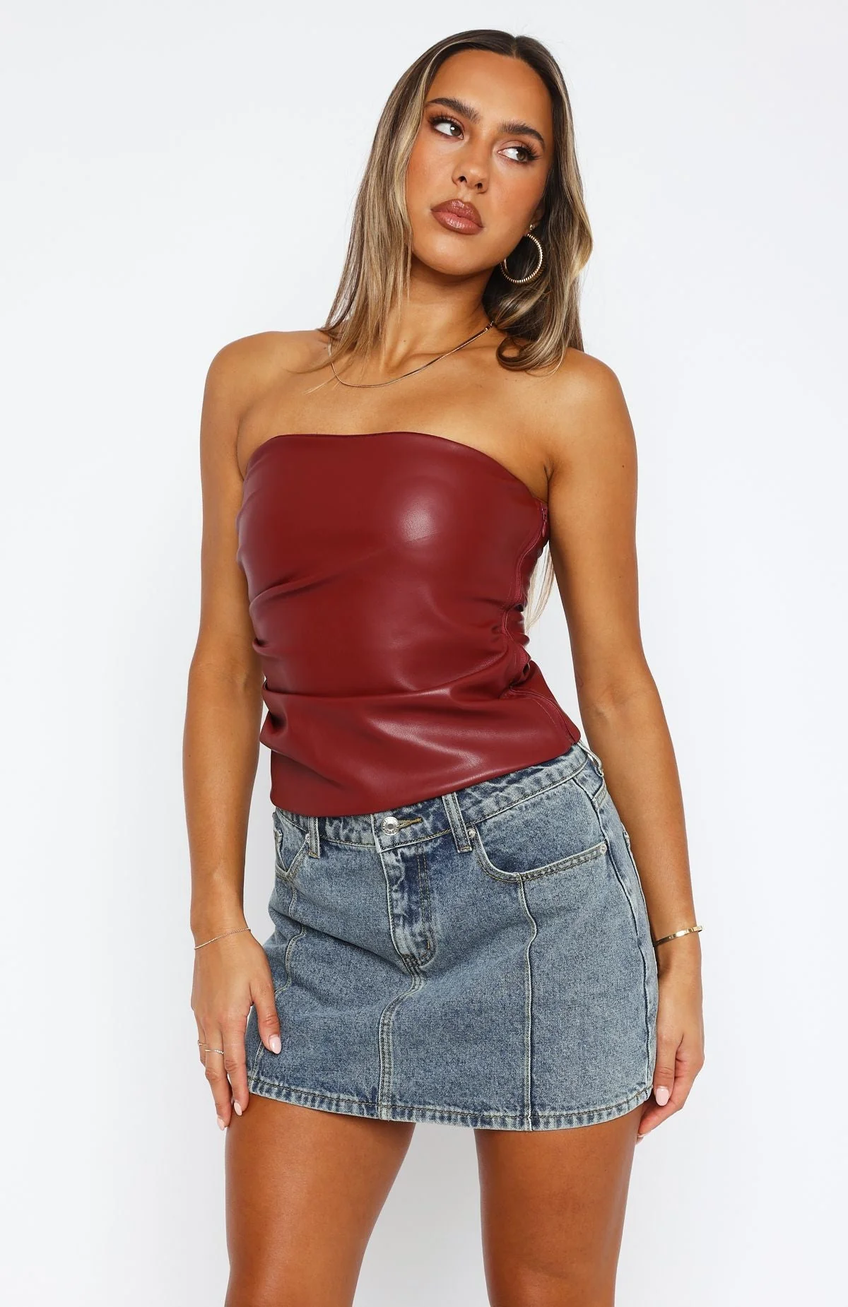 LAETITIA I ELEGANTES LEDER-TANKTOP - Image 15