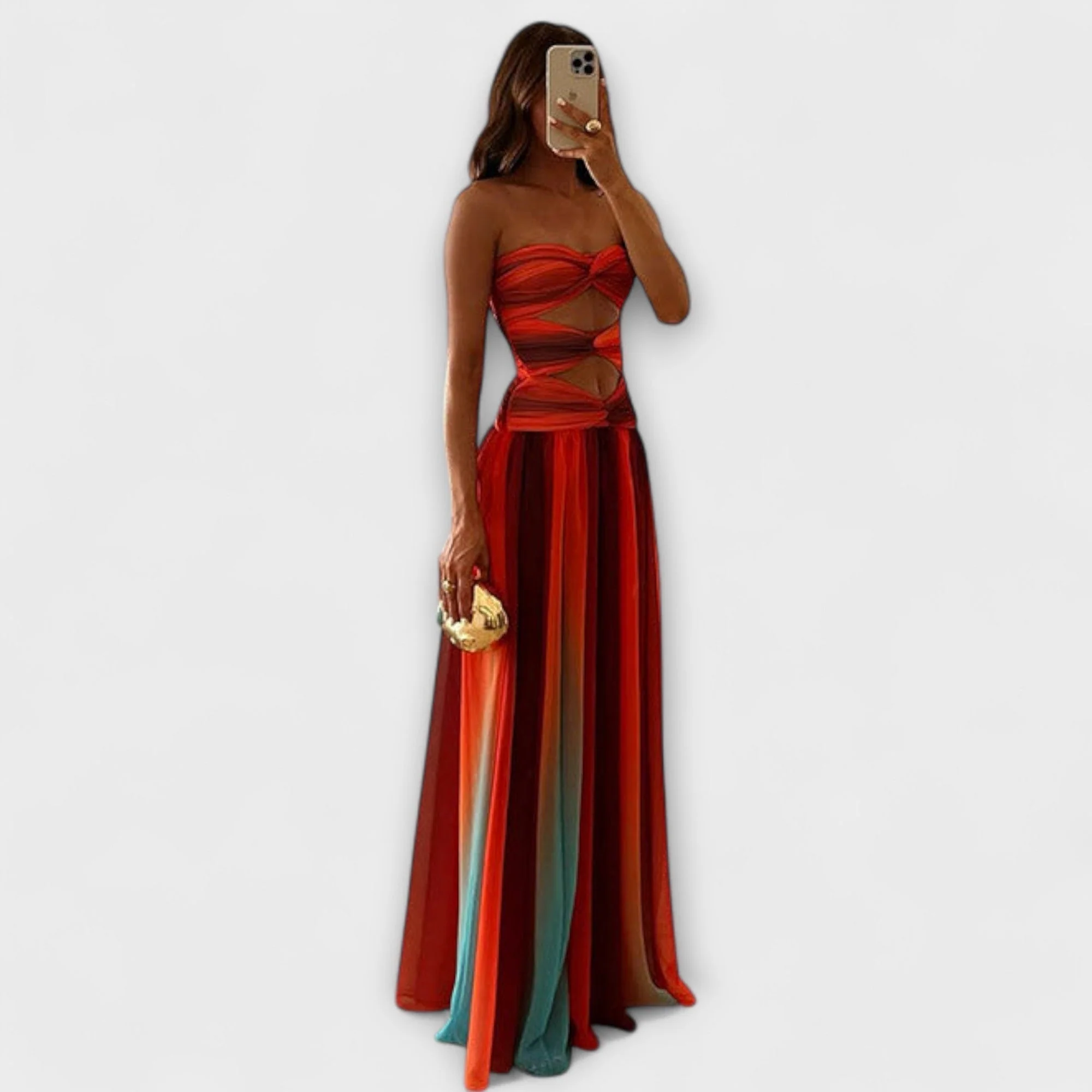 Laney - Maxikleid mit Off-Shoulder-Design - Image 4