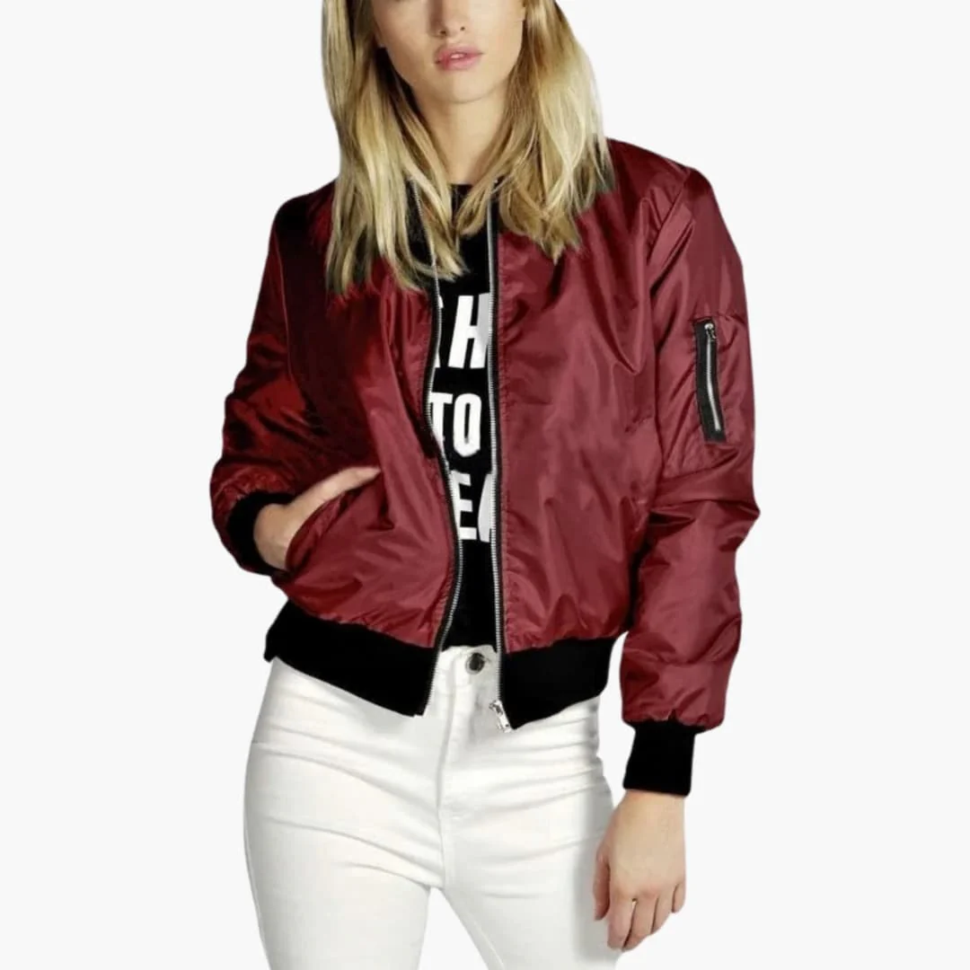 Langarm Bomberjacke für Damen - Image 2