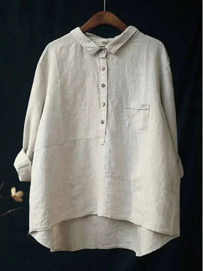Langärmelige Bluse für Damen - Image 2
