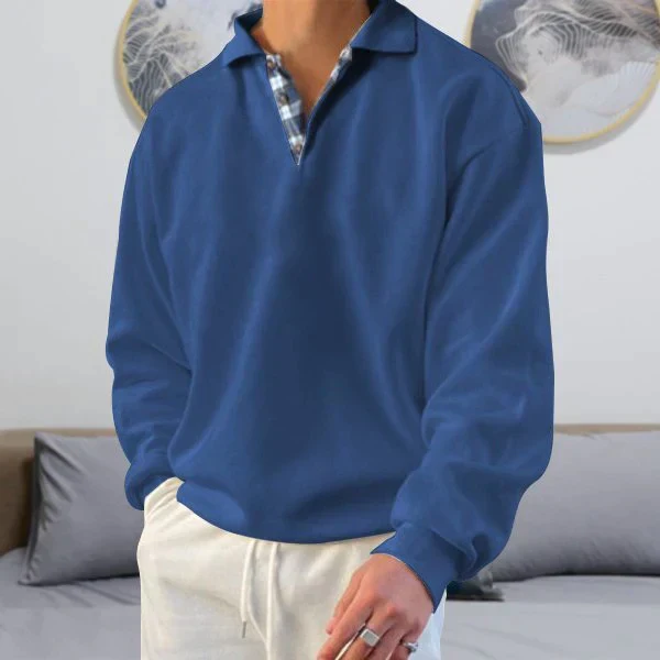 Langärmeliges Herren-Polo - Image 3