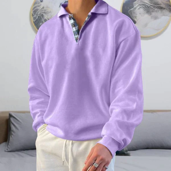 Langärmeliges Herren-Polo - Image 5