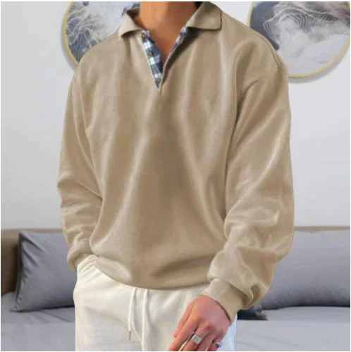 Langärmeliges Herren-Polo - Image 7