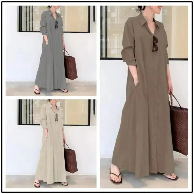 Langärmeliges Polokleid für Damen - Image 3
