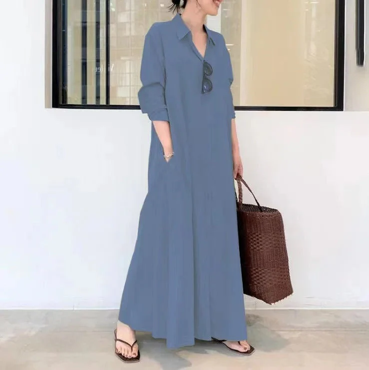 Langärmeliges Polokleid für Damen - Image 7