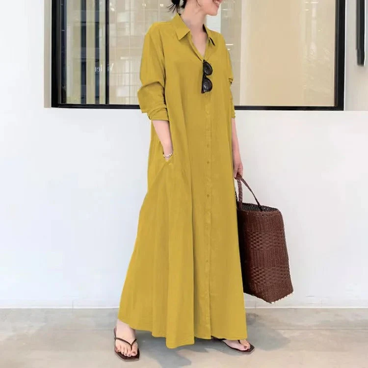 Langärmeliges Polokleid für Damen - Image 9