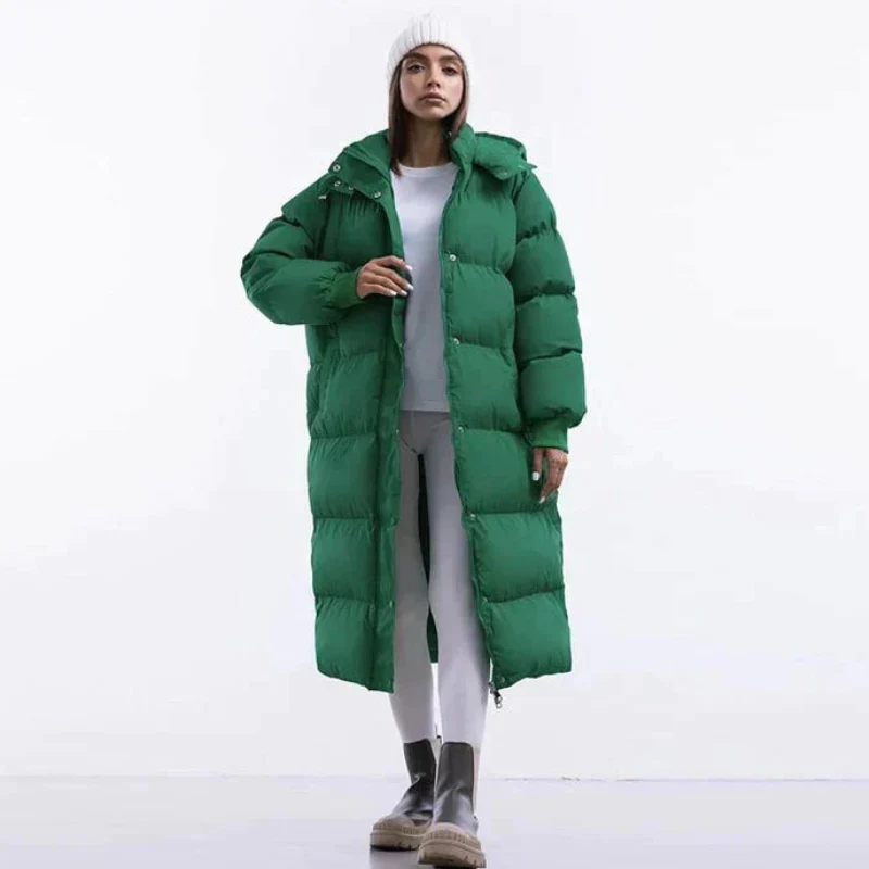 Lange warme Damen-Pufferjacke | Winter - Image 2