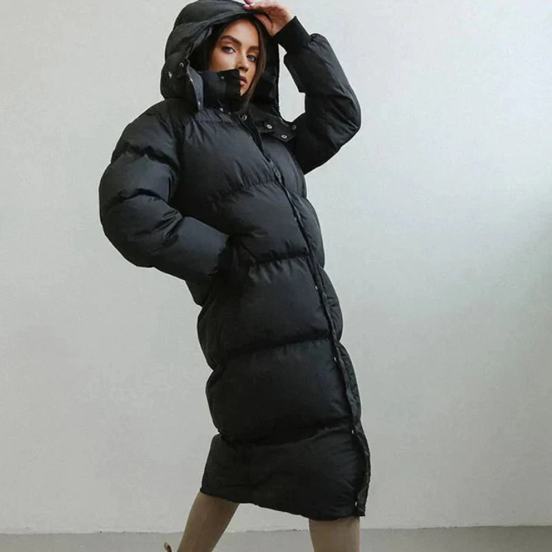 Lange warme Damen-Pufferjacke | Winter - Image 3