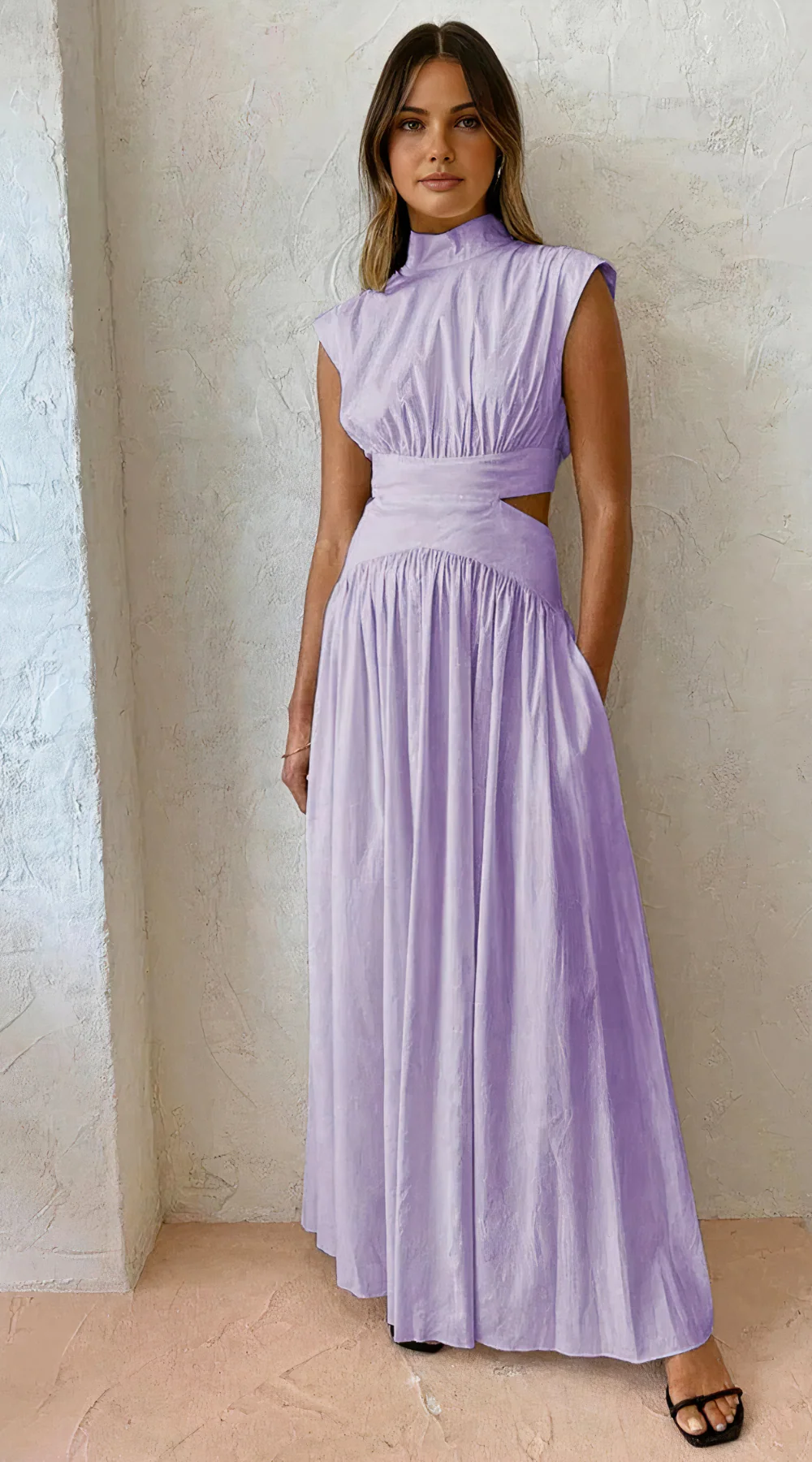 Langes Vintage-Kleid für Damen | Maxi - Image 2