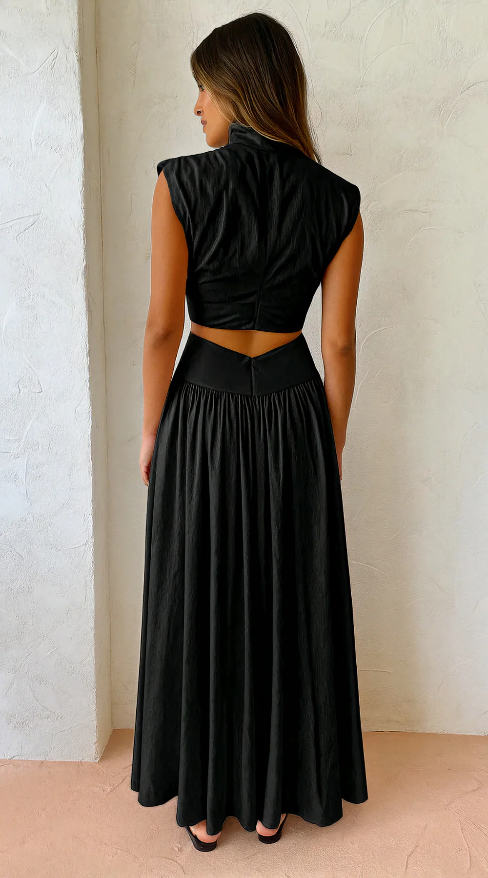 Langes Vintage-Kleid für Damen | Maxi - Image 3