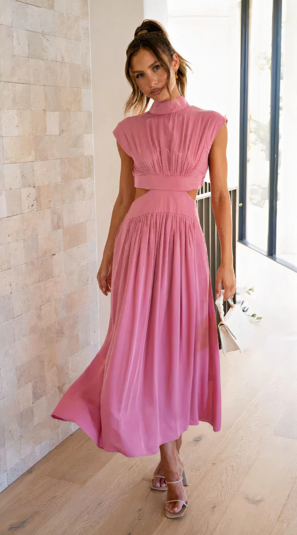 Langes Vintage-Kleid für Damen | Maxi - Image 4