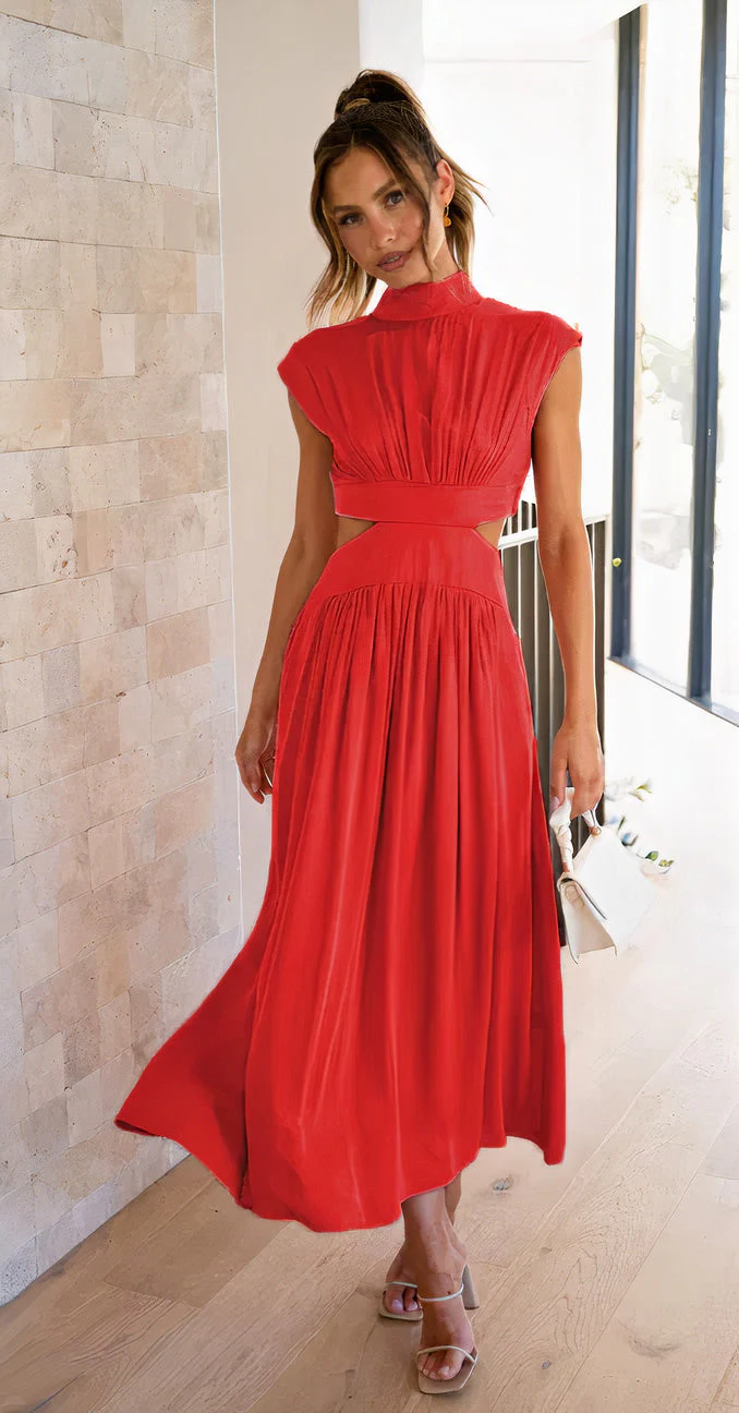 Langes Vintage-Kleid für Damen | Maxi - Image 5