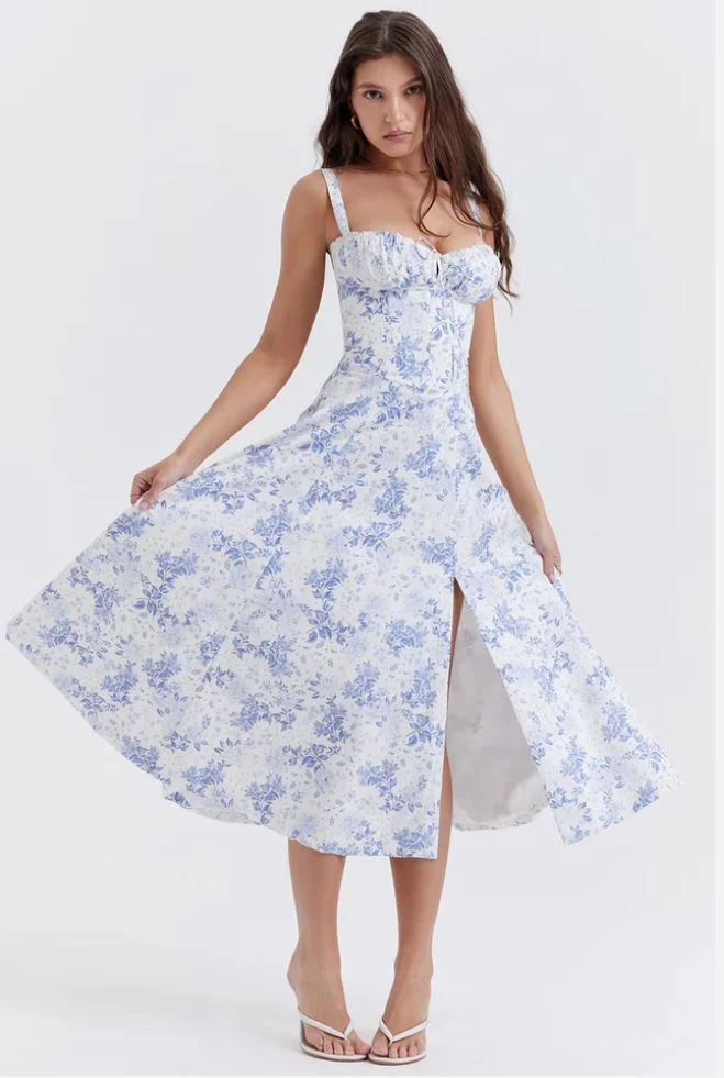 Lara - Buntes Midikleid - Image 2