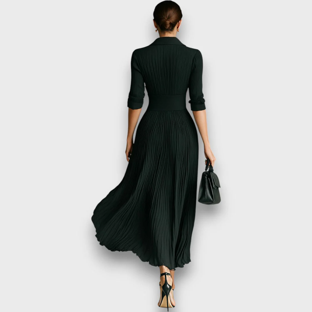 Larisse – Maxi-Kleid mit Reverskragen - Image 5