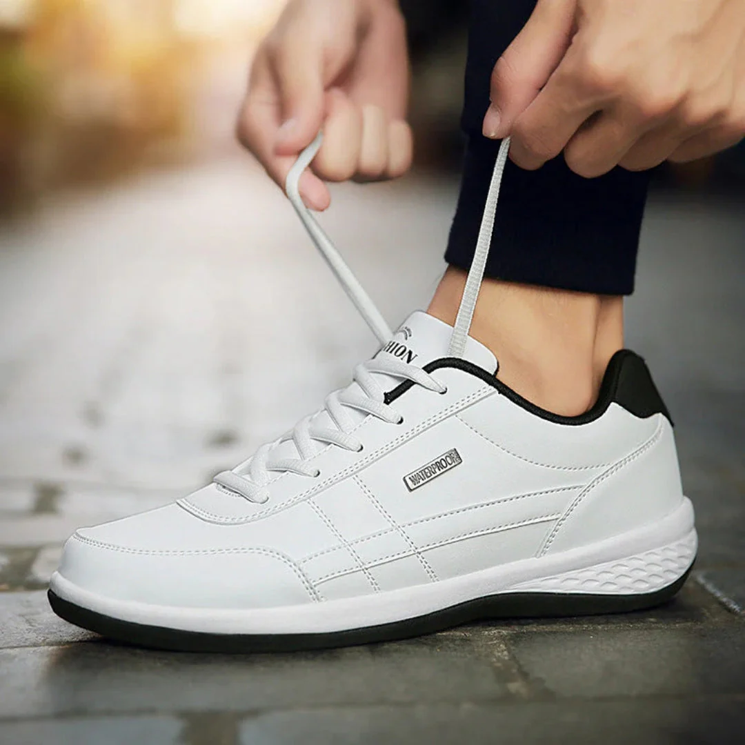 Lars | Herren Schnür Casual Street Sneakers - Image 4