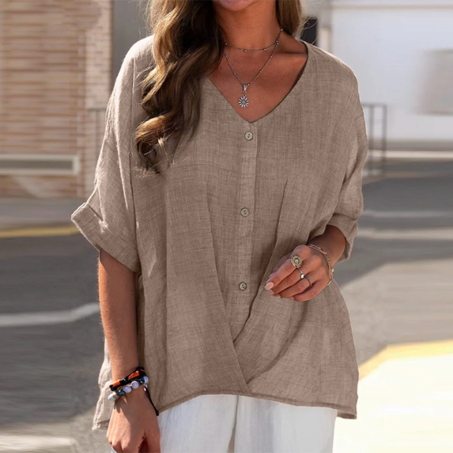 Lässige Bluse für den Sommer - Klarita - Image 5