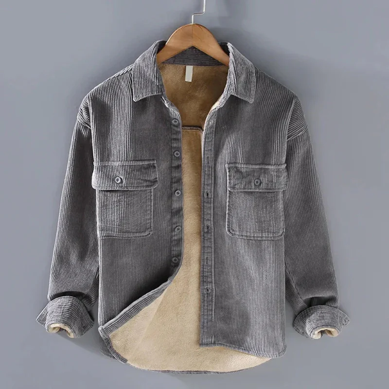 Lässige Herbstjacke für Herren | Cord - Image 2