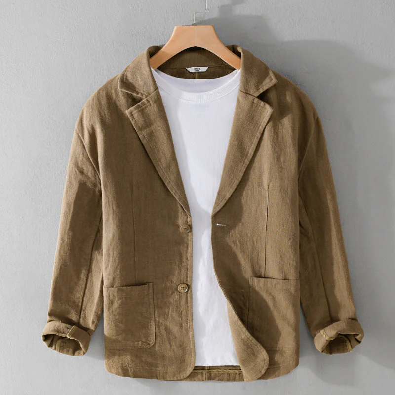 Lässige Herren Leinenjacke - Leandro - Image 3