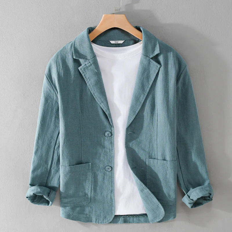 Lässige Herren Leinenjacke - Leandro - Image 5