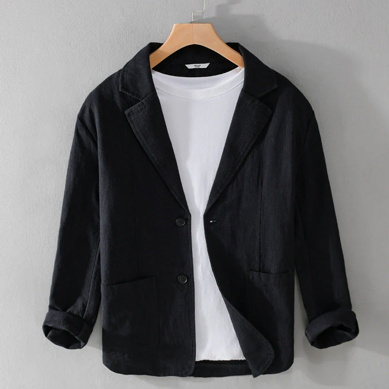 Lässige Herren Leinenjacke - Leandro - Image 7