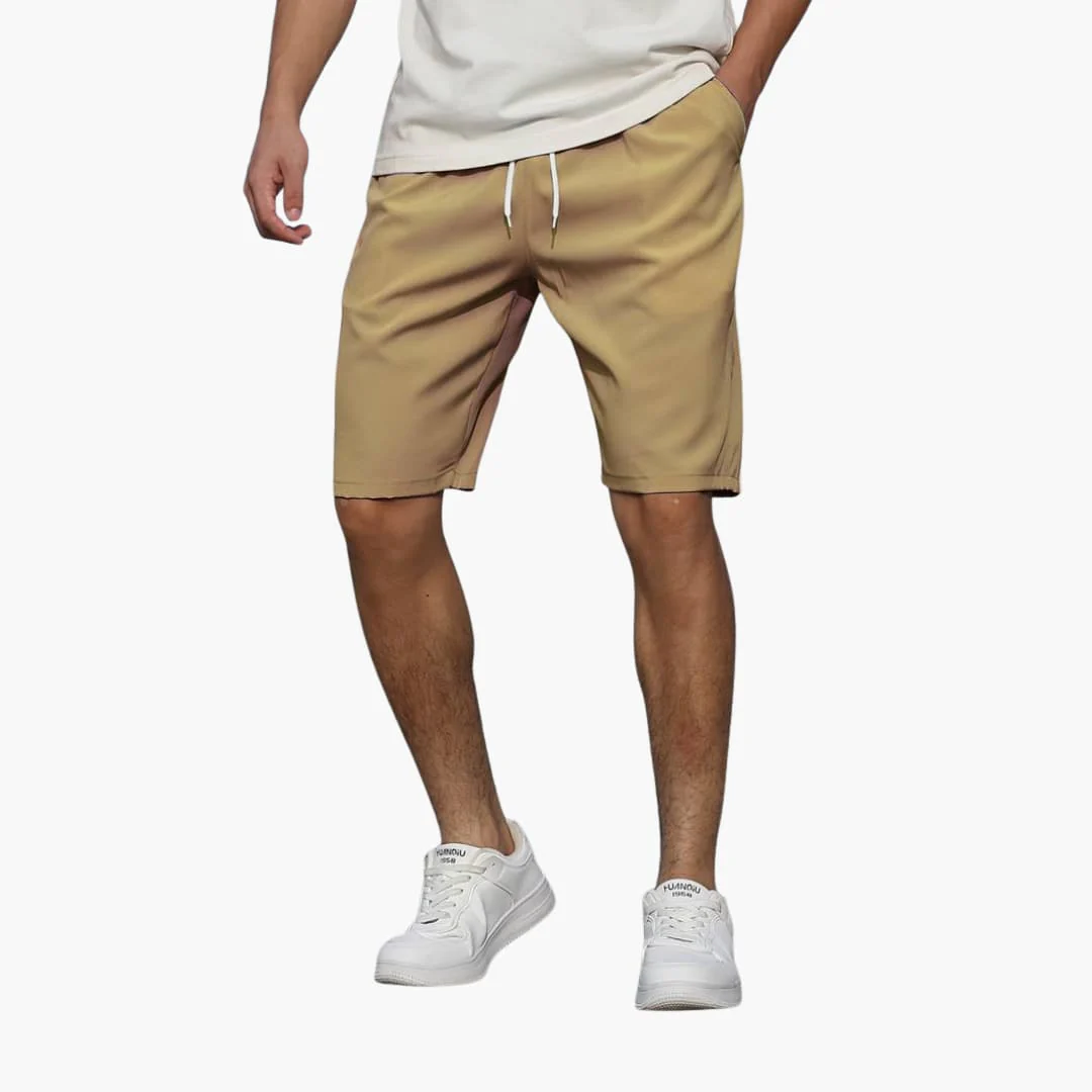 Lässige, knielange Herren-Sommer-Shorts mit Kordelzug - Image 5