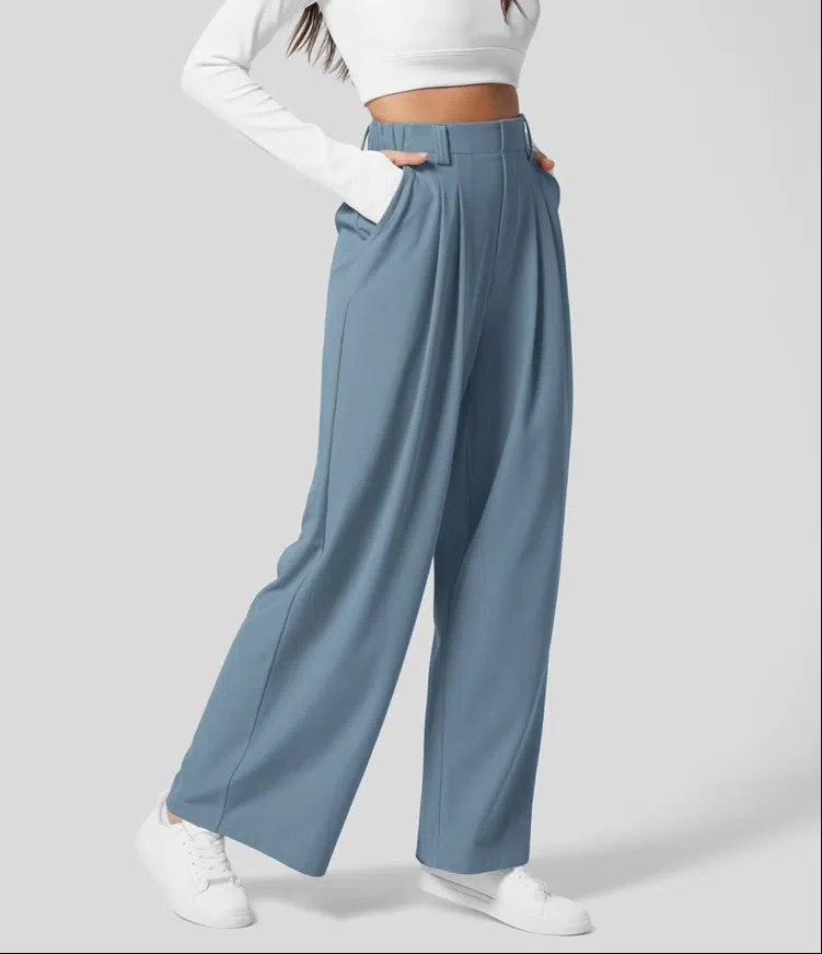 Lässige Slim Fit-Hosen für Damen - Image 4