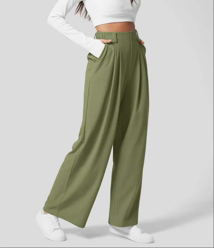 Lässige Slim Fit-Hosen für Damen - Image 5