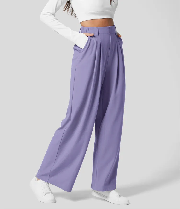 Lässige Slim Fit-Hosen für Damen - Image 7