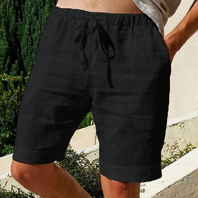 Lässige Sommershorts aus Leinen - Silvanus - Image 2