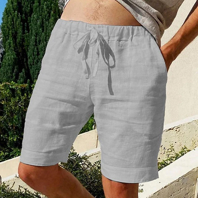 Lässige Sommershorts aus Leinen - Silvanus - Image 4
