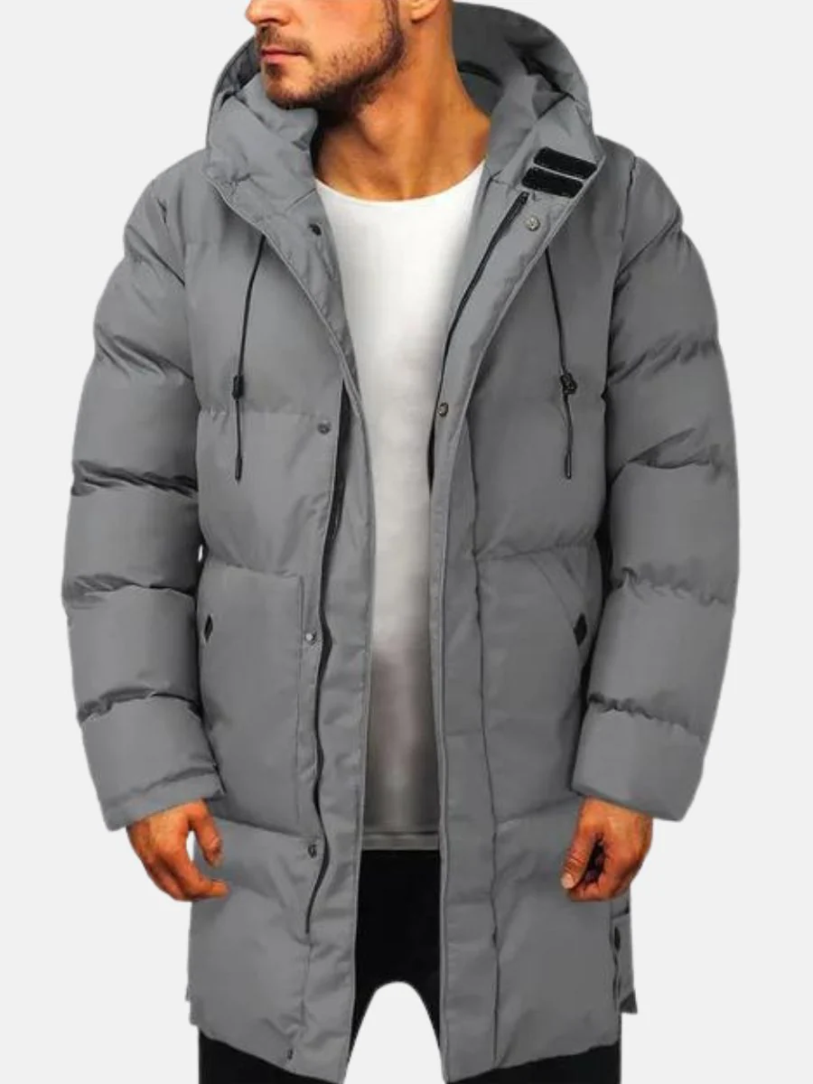 Lässige warme Parka-Jacke für Männer - Jochen - Image 3