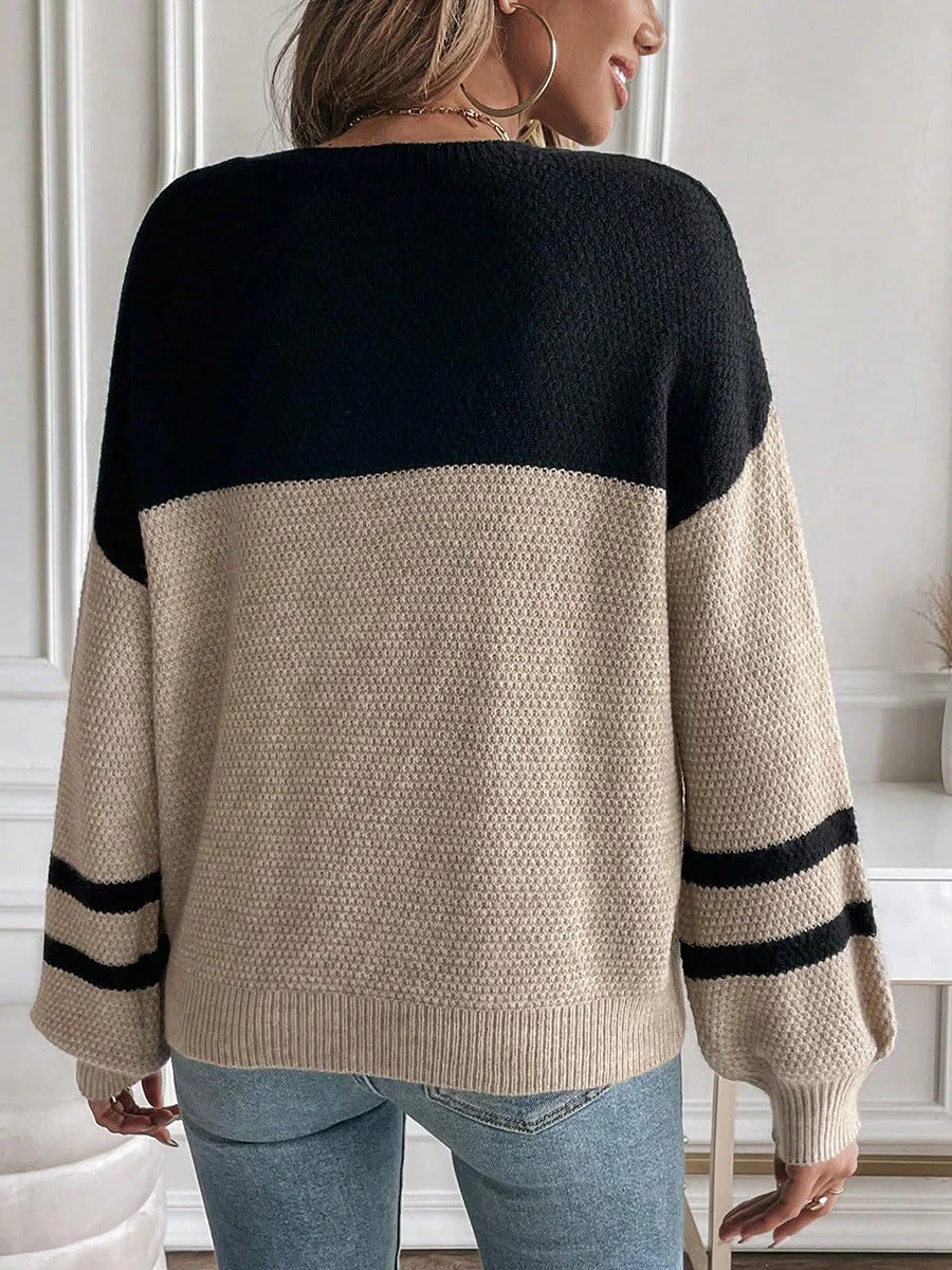 LÄSSIGER RUNDHALS-PULLOVER | KOMFORTABEL UND STILVOLL - Image 4