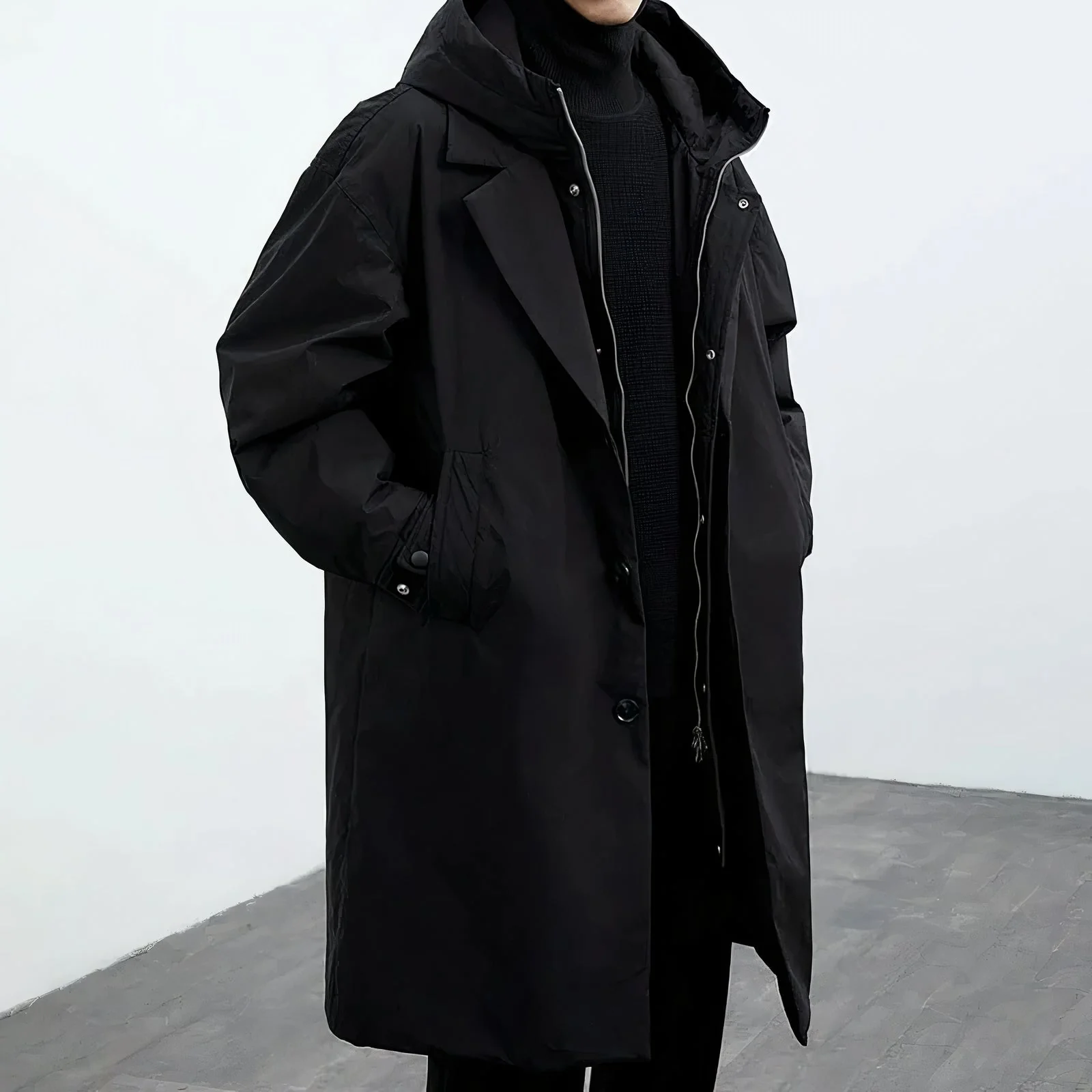 Lässiger Winter-Trenchcoat für Männer - Abert - Image 2