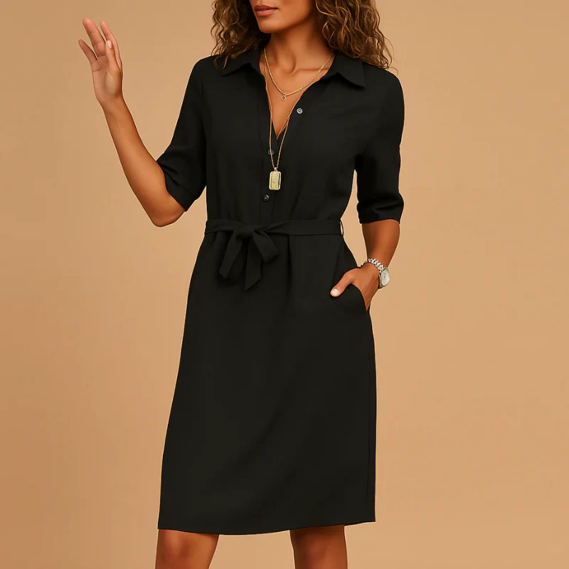 Lässiges Arbeitshemdkleid für Damen | Mini - Image 4