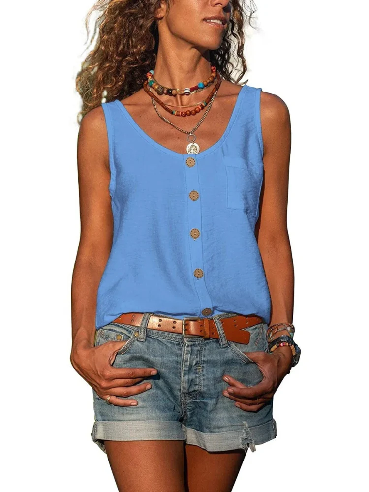 Lässiges ärmelloses Damen-Tanktop | Elegante - Image 10