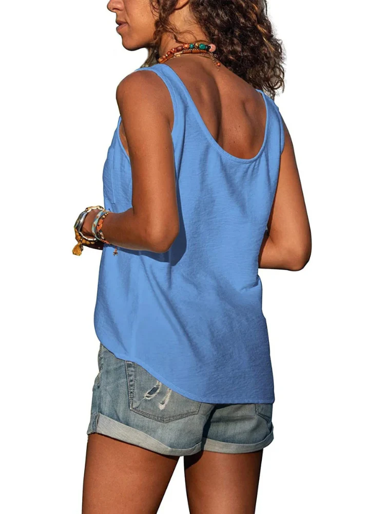 Lässiges ärmelloses Damen-Tanktop | Elegante - Image 14