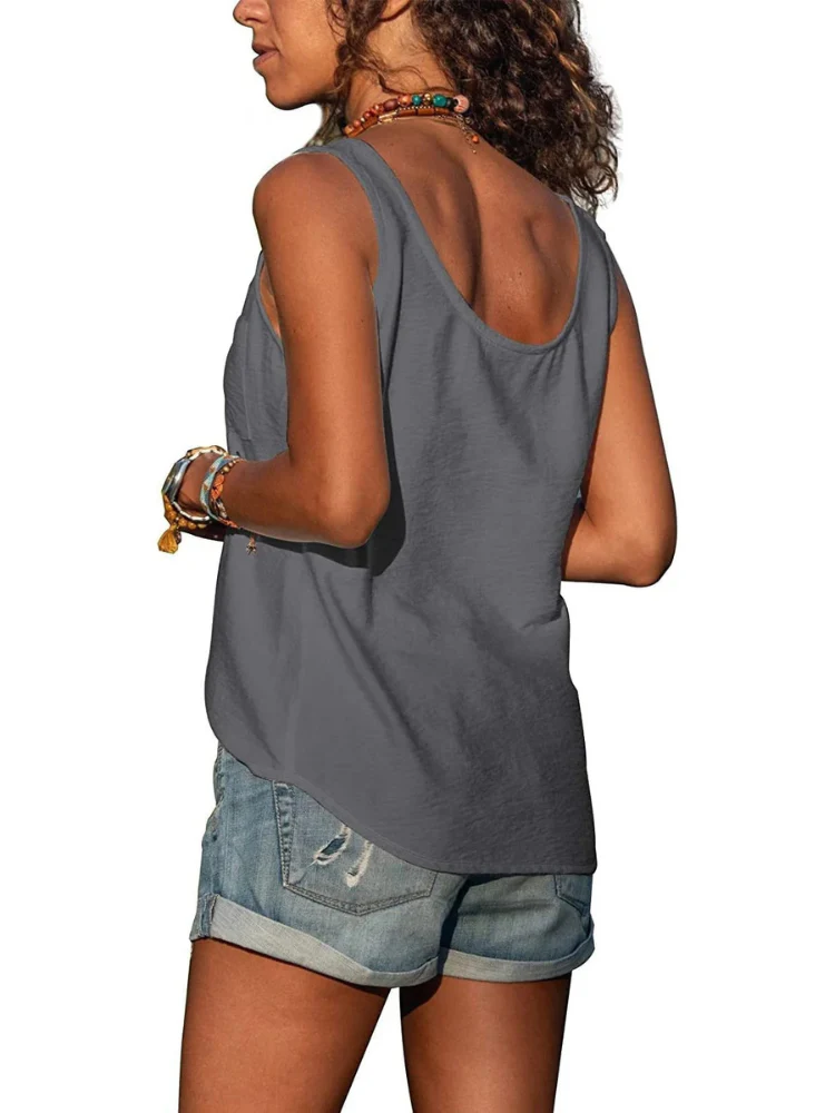 Lässiges ärmelloses Damen-Tanktop | Elegante - Image 5