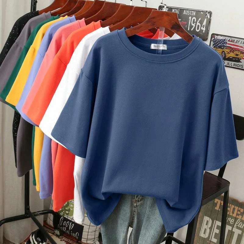 Lässiges Damen-T-Shirt in Übergröße | Kurzarm - Image 11