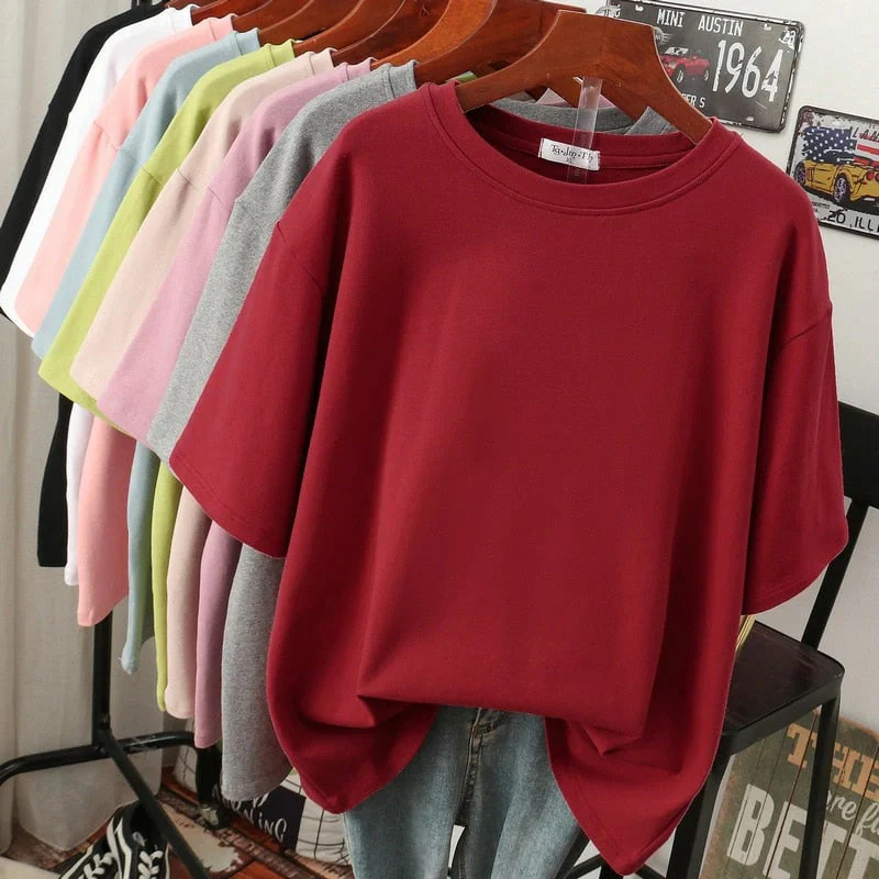 Lässiges Damen-T-Shirt in Übergröße | Kurzarm - Image 2