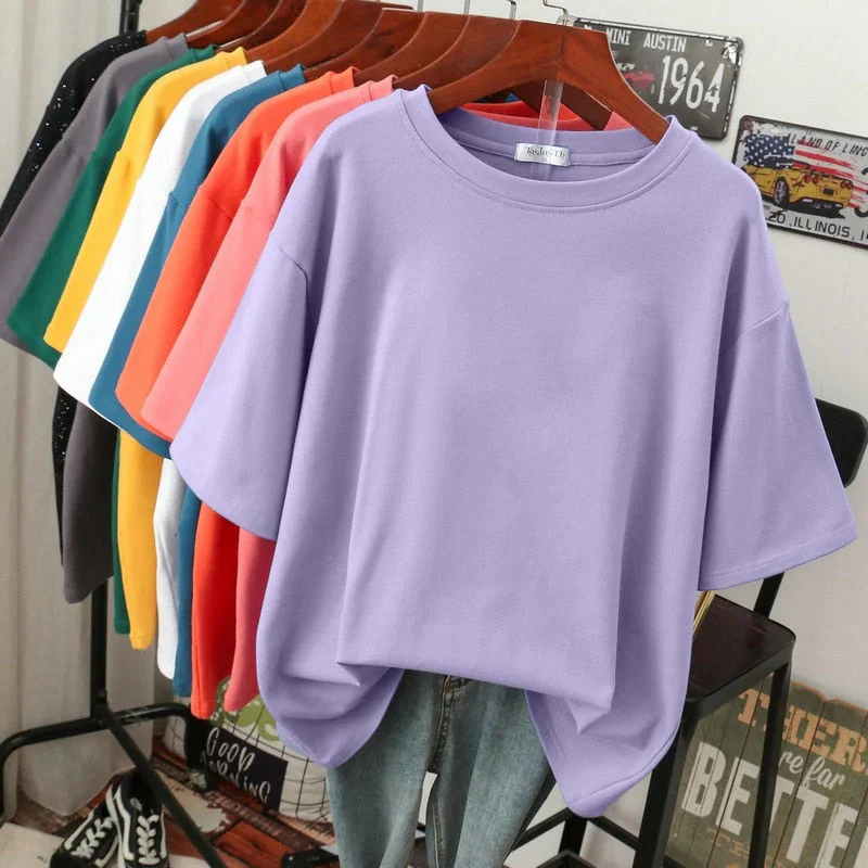 Lässiges Damen-T-Shirt in Übergröße | Kurzarm - Image 3