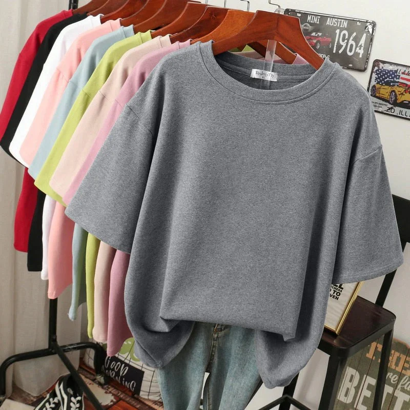 Lässiges Damen-T-Shirt in Übergröße | Kurzarm - Image 4