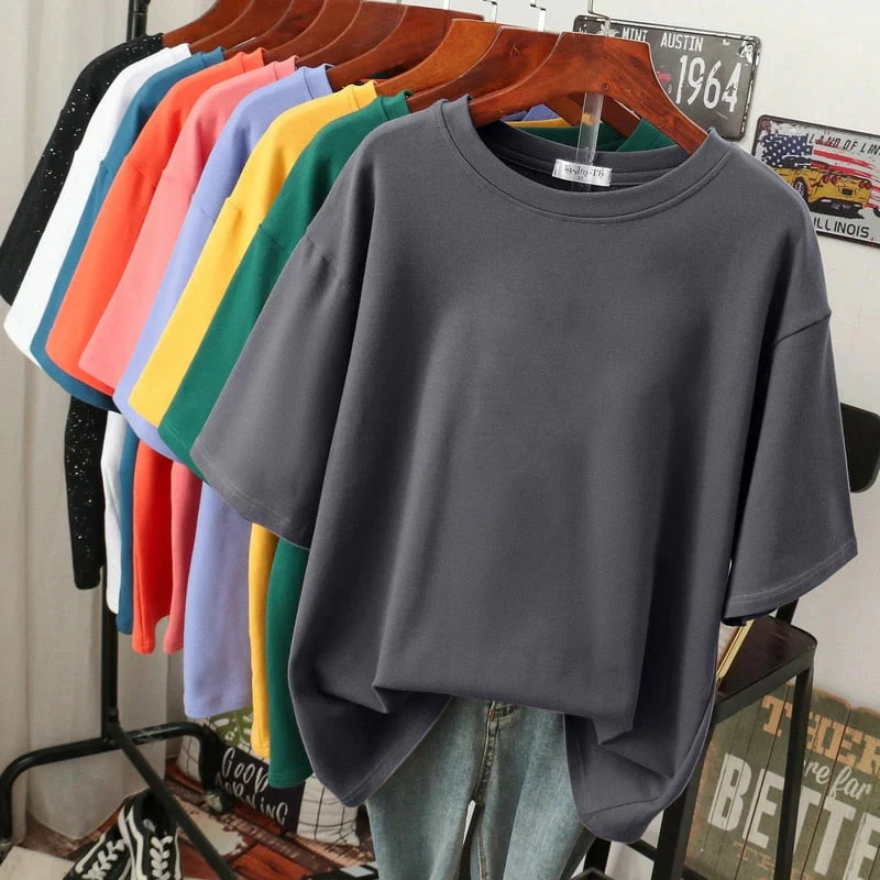 Lässiges Damen-T-Shirt in Übergröße | Kurzarm - Image 5