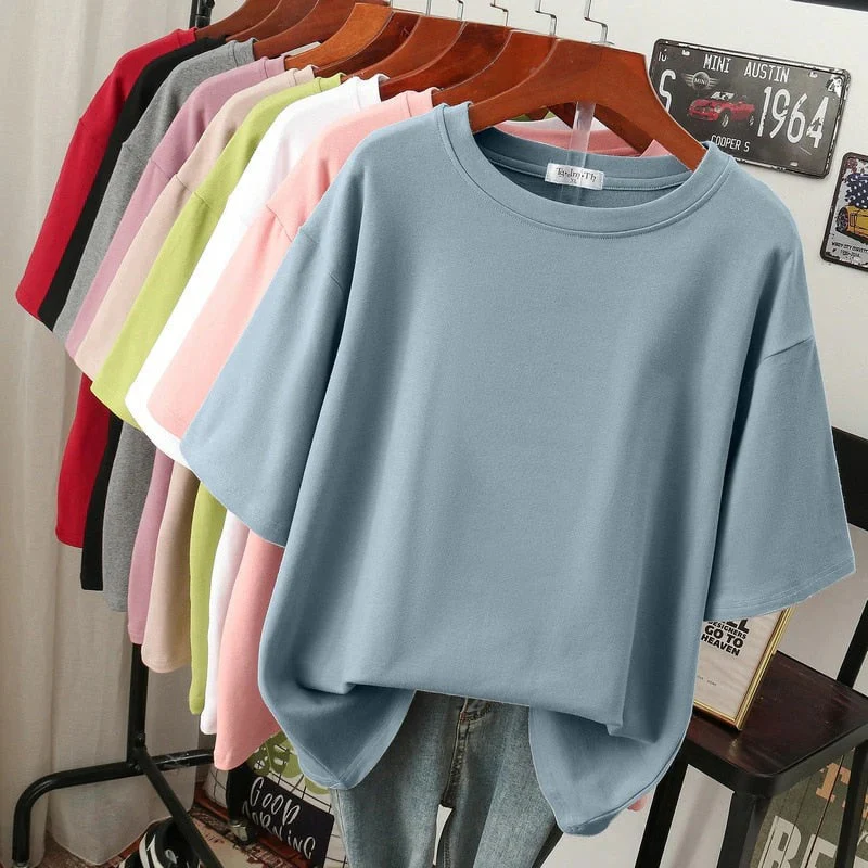 Lässiges Damen-T-Shirt in Übergröße | Kurzarm - Image 7