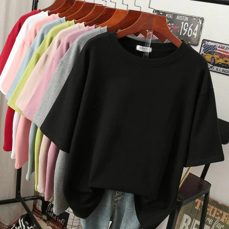 Lässiges Damen-T-Shirt in Übergröße | Kurzarm - Image 8