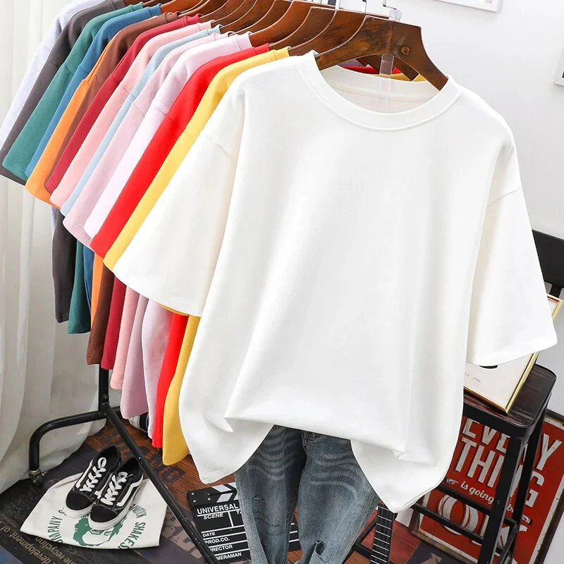 Lässiges Damen-T-Shirt in Übergröße | Kurzarm - Image 9