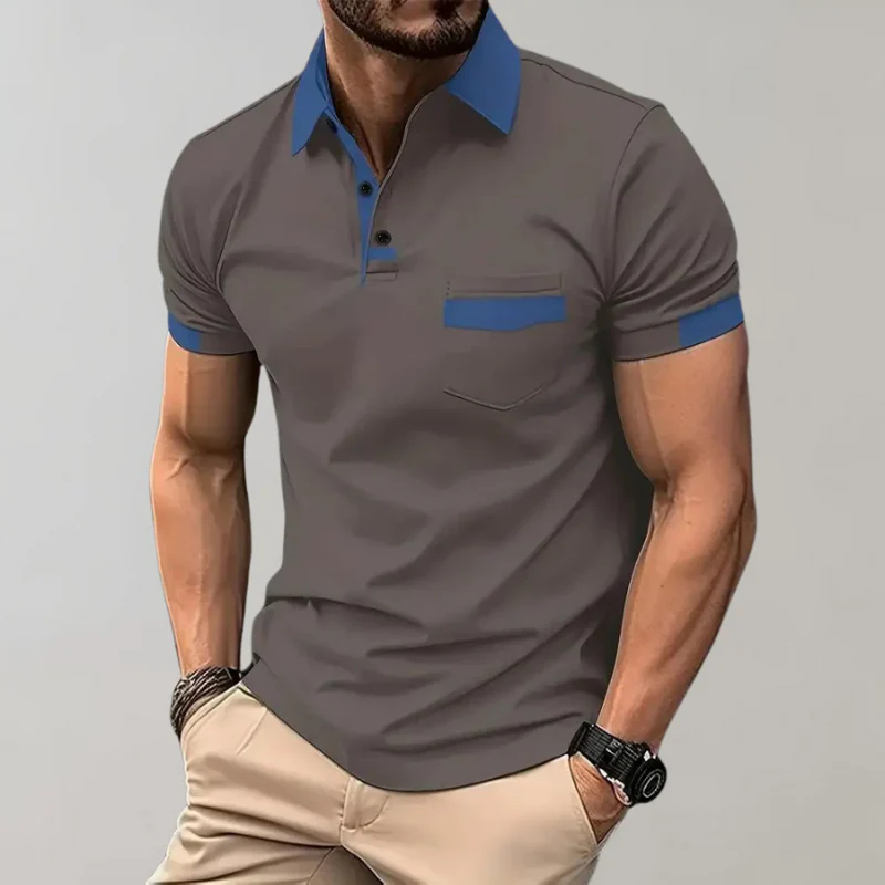 Lässiges klassisches Herren-Poloshirt | Kurzarm - Image 3