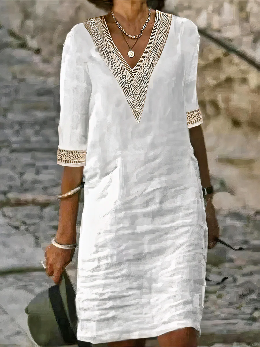 Lässiges Sommerkleid für Damen | Midi - Image 4